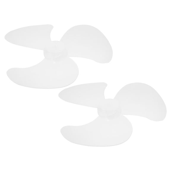 HOMEMAXS 2 Pcs Electric Fan Blade Commercial Replaceable Plug Computer Accessories Baby White
