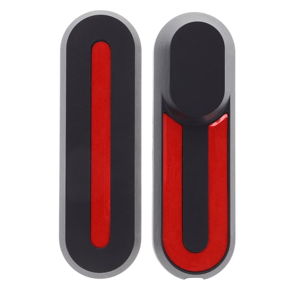 HOMEMAXS 2 Pcs Electric Skateboard Accessories 9.50X3.00X1.20CM Black
