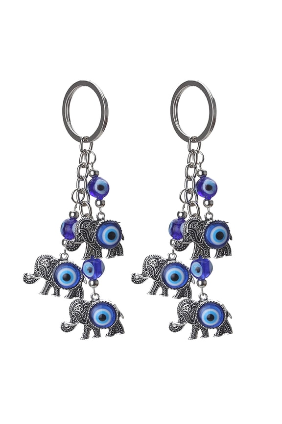 2 Pcs Elephant Keychain Keychains for Women Mini Backpack Ornament Miss