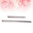 thumbnail image 1 of 2 Pcs Engineering Graduated Steel Ruler Office Ruler, 1 of 8