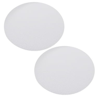 Table Lamp Spotlight 6.7 Inch Round Lampshade Diffusers - Anti-Glare Fabric Lamp Covers, 2-Pack Warm White Lamp Shade
