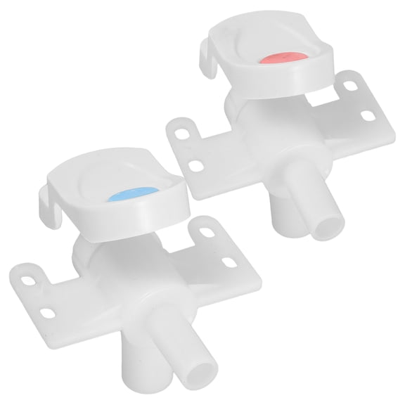 OULII Spigot for Beverage Dispense Water Dispenser Faucet Plastic Blue 2pcs