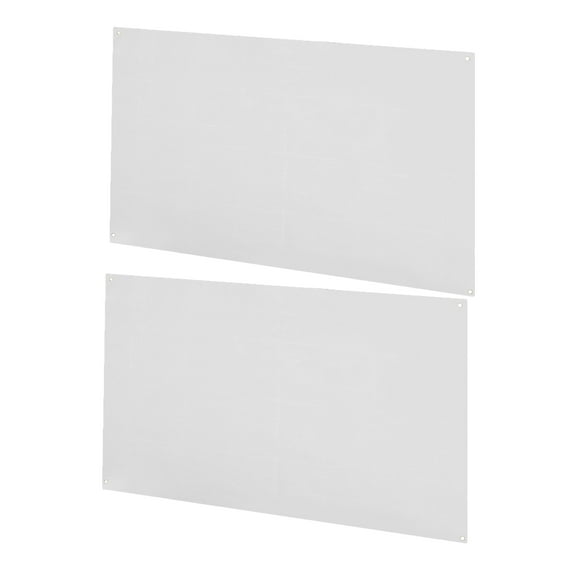 HOMEMAXS 2 Pcs Garden Ornament Outdoor Sublimation Flags Blank