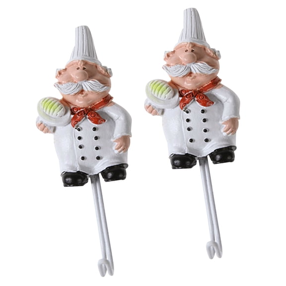 2 Pcs Holder Ceiling Hooks Space-saving Hook 9.00*3.50*2.00cm