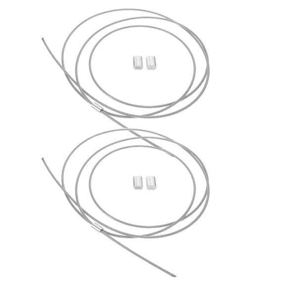 2 Pcs Kids Basketball Net Replacement Return Attachment Child Silver