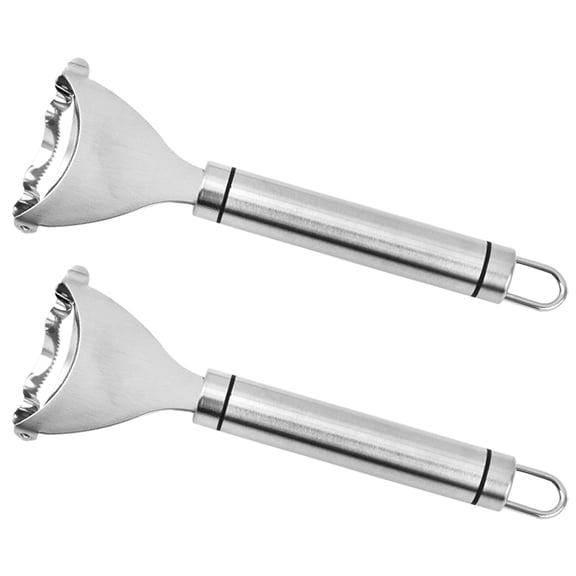 HOMEMAXS 2 Pcs Kitchen Corn on The Cob Peeling Tool Planer