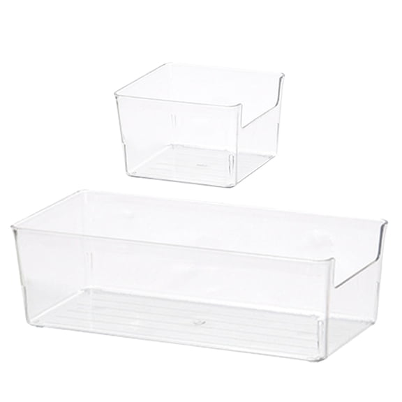 2 Pcs Kitchen Organizers and Storage behind Door Drawer Sundries Organizing Box