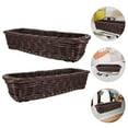 thumbnail image 1 of HOMEMAXS  2 Pcs Kitchen Storage Box Cutlery Organizer Basket, 1 of 8
