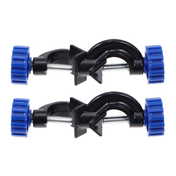 HOMEMAXS 2 Pcs Laboratory Equipment Aluminum Alloy Clamp Holder Clip Double