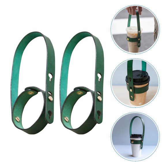 2 Pcs Leakproof Afternoon Tea Cup Sleeve Insulated Travel