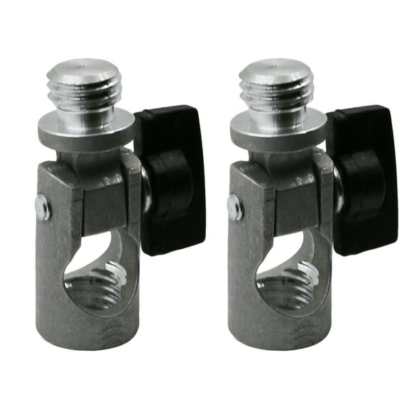HOMEMAXS  2 Pcs Level Rotary Universal Joint Oblique Bracket