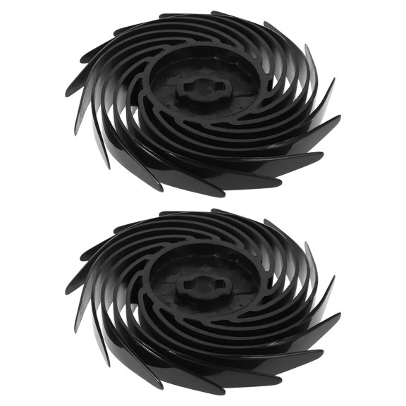 BEADCEST Black Plastic Replacement Wheels for Cash Counting Machines, 2 Pieces and Easy to Install