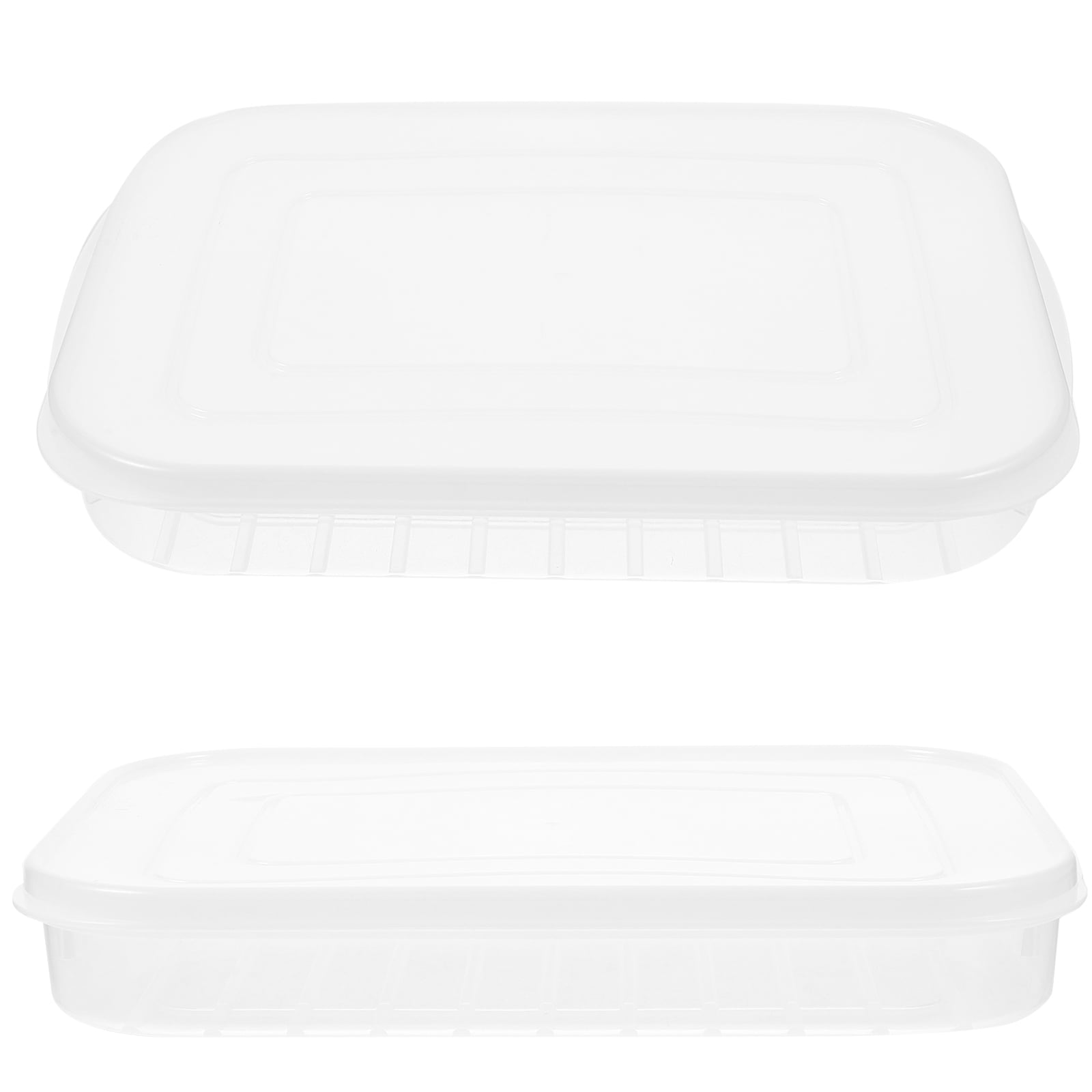 HOMEMAXS 2 Pcs Lunch Meat Storage Containers for Fridge Seafood Keeper ...