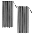 thumbnail image 1 of HOMEMAXS 2 Pcs Multi Burning Stoves Fire Fireplace Mesh Screens Curtains, 1 of 8