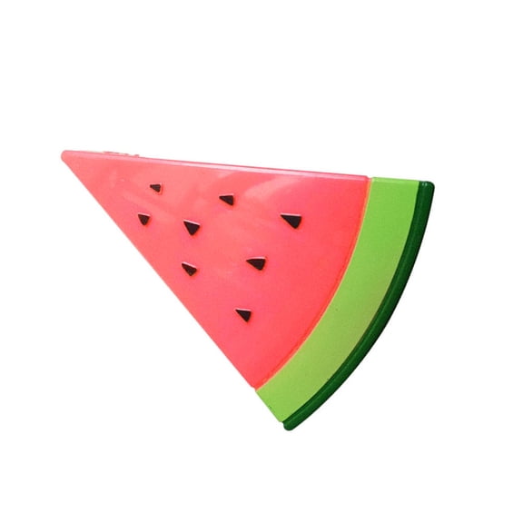 2 Pcs Multifunctional Magnetic Clothespin Watermelon Shape Clip