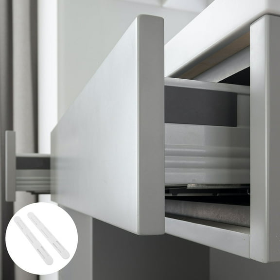 HOMEMAXS  2 Pcs Multifunctional Slide Rail Drawer Slides Side Mount under Cabinet