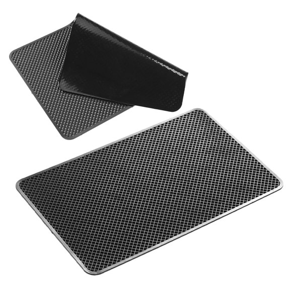 OULII 2Pcs Car Dash Pad Anti Skid Dashboard Accessory for Secure Phone and Small Item Storage