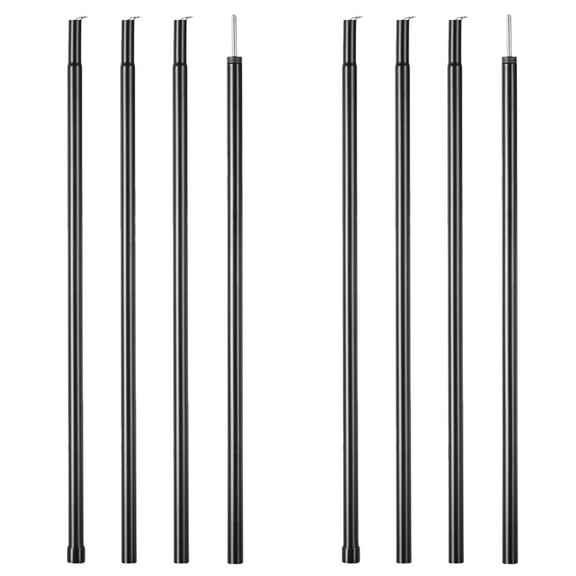 HOMEMAXS  2 Pcs Outdoor Tent Canopy Support Backpacking Pole