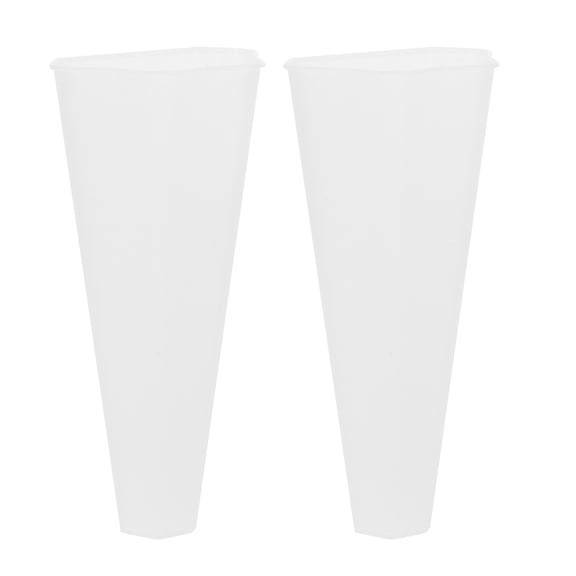 HOMEMAXS 2 Pcs Planter Flushed Wall Planters Hanging Flower Pot