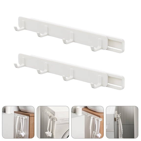 HOMEMAXS 2 Pcs Plastic Hook Unique Appearance Practical Baby