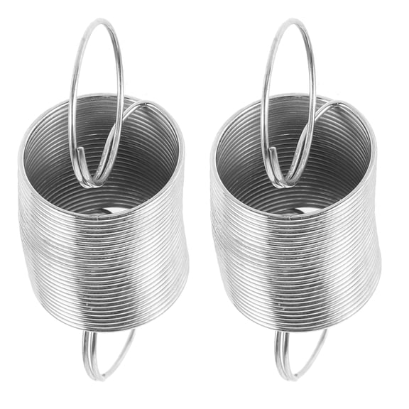 HOMEMAXS 2 Pcs Rechargeable Pod LED Trailer Lights Signal Fixture Silver