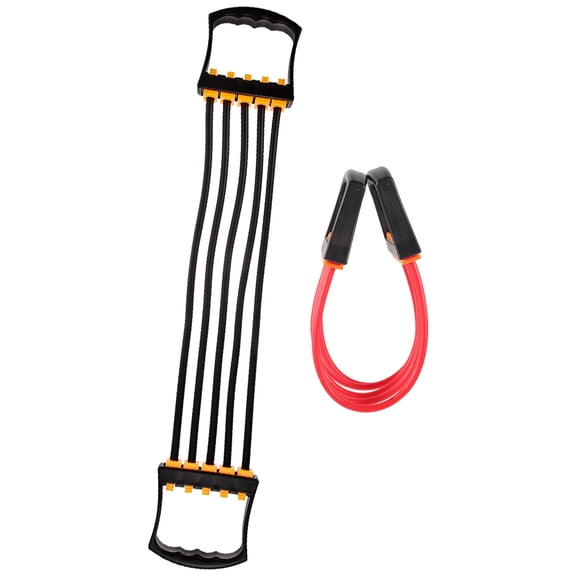 HOMEMAXS 2 Pcs Resistance Bands Cable Puller Work Miss 62.00X11.00X2.50CM