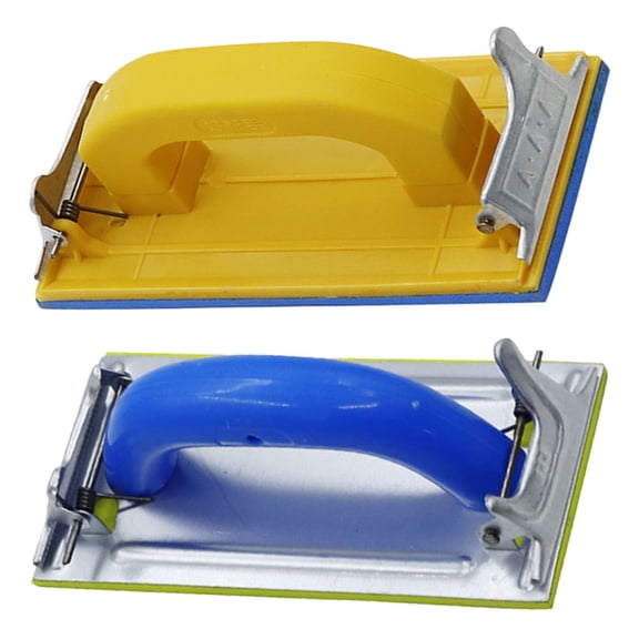 2 Pcs Sandpaper Sander Handheld Sanding Tool Drywall with Work