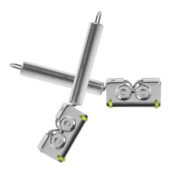 HOMEMAXS 2 Pcs Shape Knife Sharpener Work 19.50X4.00X3.50CM Silver