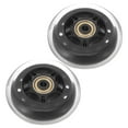 thumbnail image 1 of HOMEMAXS  2 Pcs Silent Wheel Skate Wheels Roller Skates Casters Black, 1 of 8