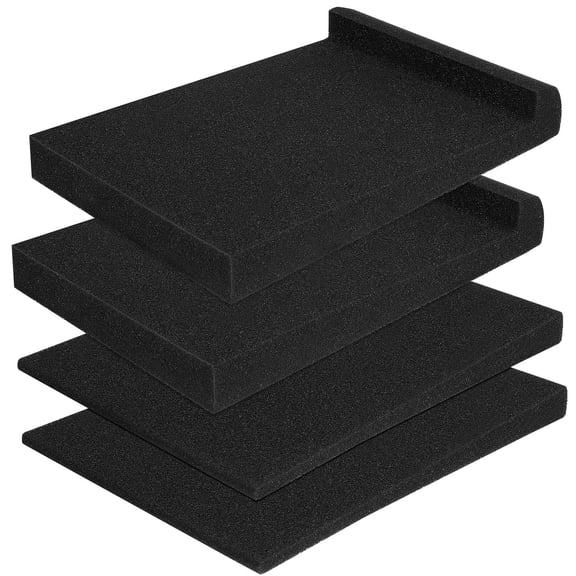 HOMEMAXS 2 Pcs Anti Vibration Mat Wall Sound Proofing Garage Speaker Isolation Pads