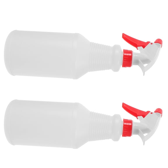 HOMEMAXS 2 Pcs Spray Bottle Alcohol Disinfectant Dispenser Watering Red