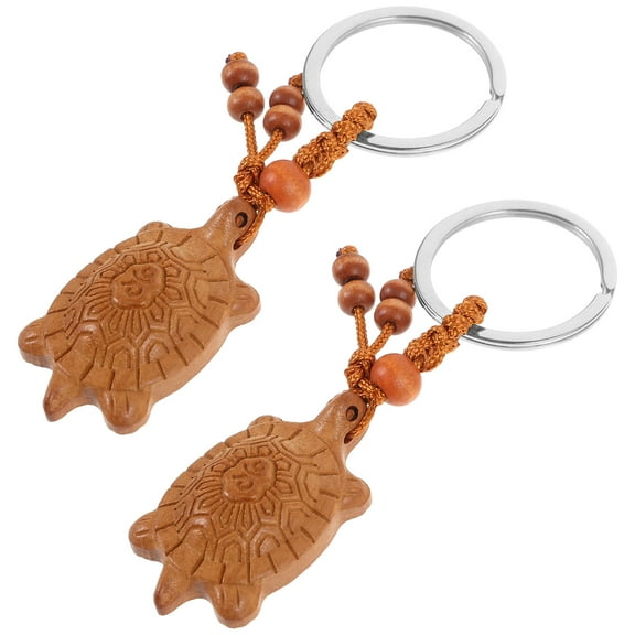 HOMEMAXS 2 Pcs Sunflower Lanyard Card Holder Turtle Keychain