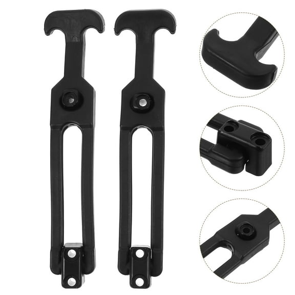 HOMEMAXS 2 Pcs T-handle Hasp Latches Rubber Elastic T-handle Draw Latches for Tool Box