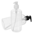 thumbnail image 1 of HOMEMAXS Refillable Press Pump Lotion Bottle for Everyday Use Made of Plastic 500ml, 1 of 8