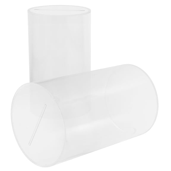 HOMEMAXS  2 Pcs Transparent Piggy Bank Digital Surprise Stuff for Adults