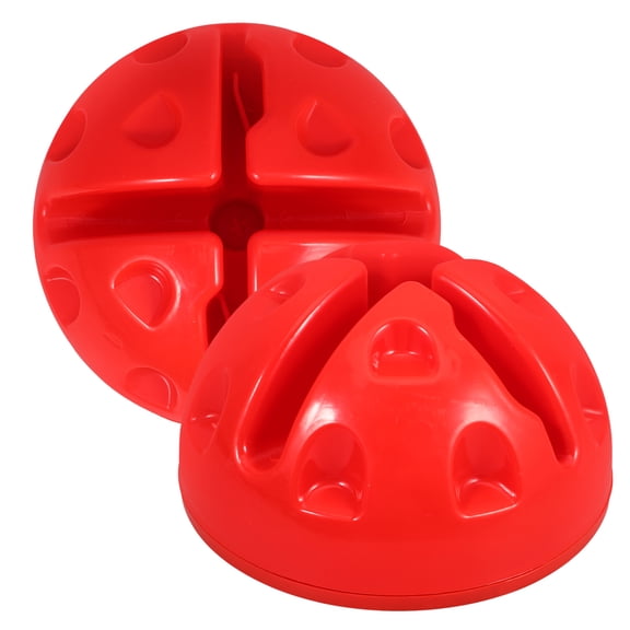 WEUVEB Football Training Equipment Agility Orange ABS 2Pcs