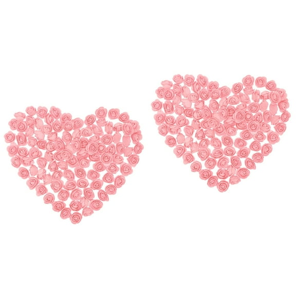 BEADCEST Pink Foam Artificial Roses for Wedding and Home Decor 100Pcs