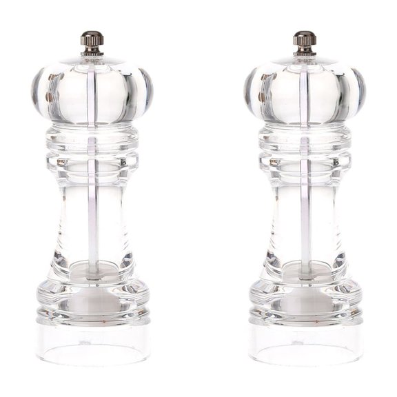 HOMEMAXS 2 Pieces Spice Bottle Kitchen Grinding Tool Hand