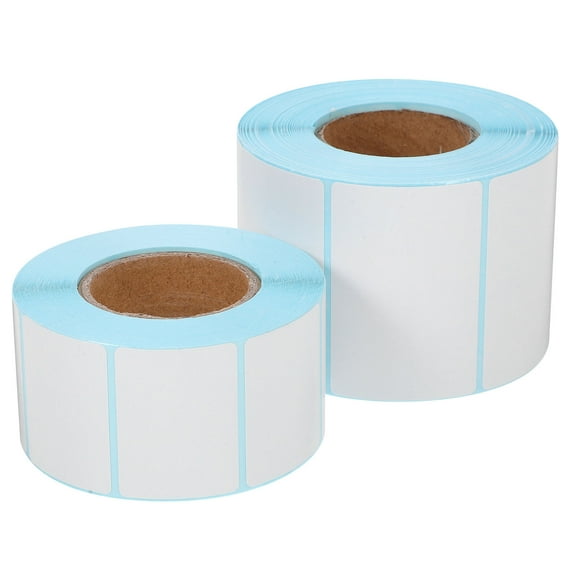 HOMEMAXS  2 Rolls Address Labels Price Tag Sticker Postage Clear Colored
