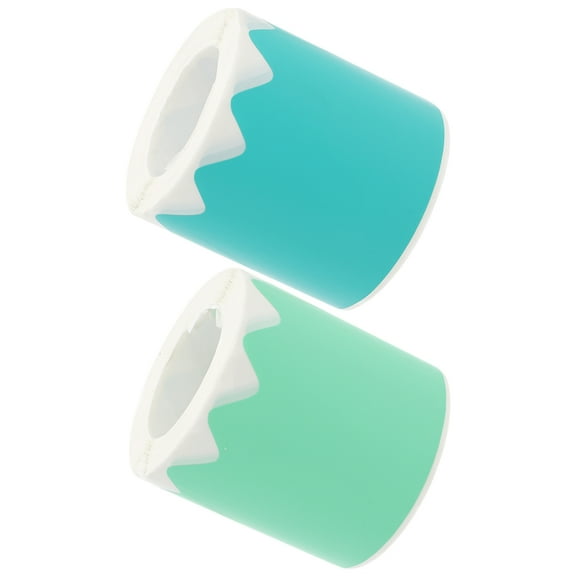 Minkissy Bulletin Board Accessories Assorted Color Paper 2 Rolls for Party Scenes