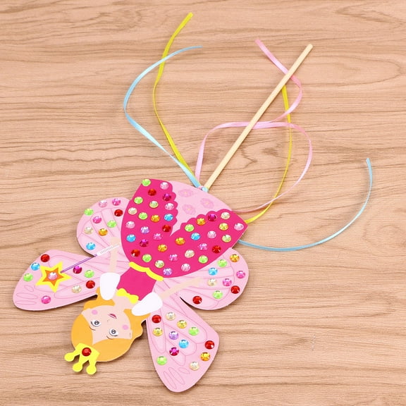 Minkissy 2 Sets Fairy Theme Wand Craft Kits for Girls Princess Crafts Childrens Party