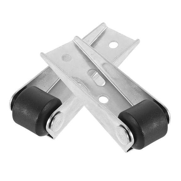 2 Sets Drooping Wheel For Gate Wooden Door Replacement Directional Gate Support Sinking Directional Support Wheel For Garden Wooden Gate Yard Fence Caster