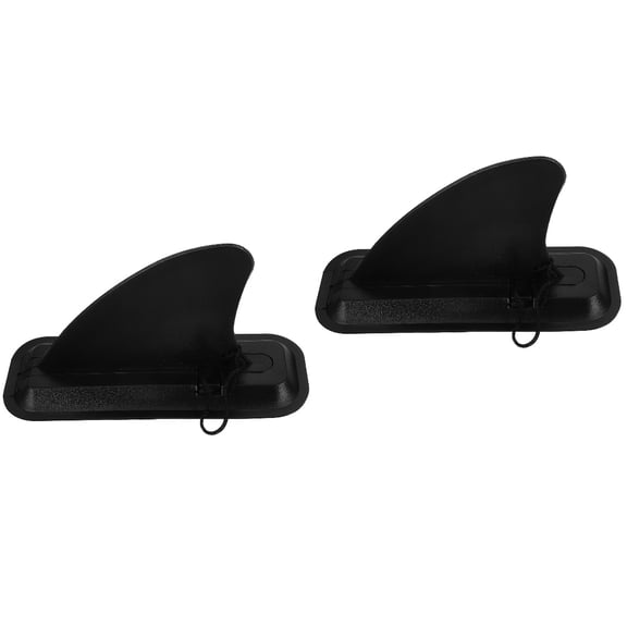 HOMEMAXS 2-Pack Plastic Surfboard Fins Replacement Stabilizers Water Dividers for Surfing Boards, and Easy to Install