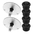 thumbnail image 1 of TABLZONE Silver Accessory Upgrading Rotating Shoe Rack Pivot Fitting 2 Sets, 1 of 8