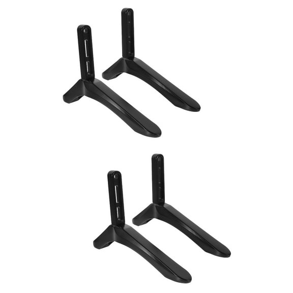 HOMEMAXS 2 Sets  TV Support Stand TV Holder Tabletop TV Base Bracket Television Support Rack