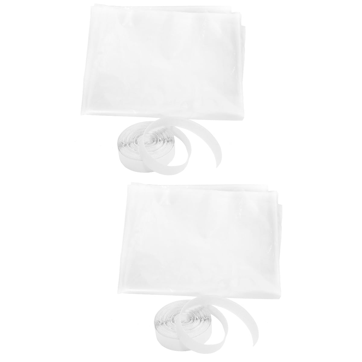 HOMEMAXS 2 Sets Window Insulation Kit Window Windproof Thermal Screen ...
