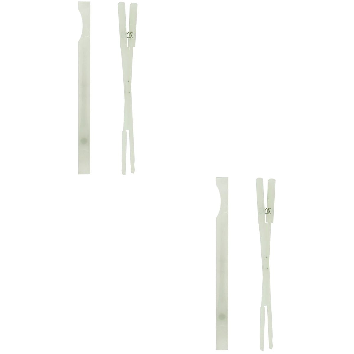 HOMEMAXS 2 Sets  of Treble Mute Clamp Piano Tuning Tools Universal Professional Piano Tuning Tools