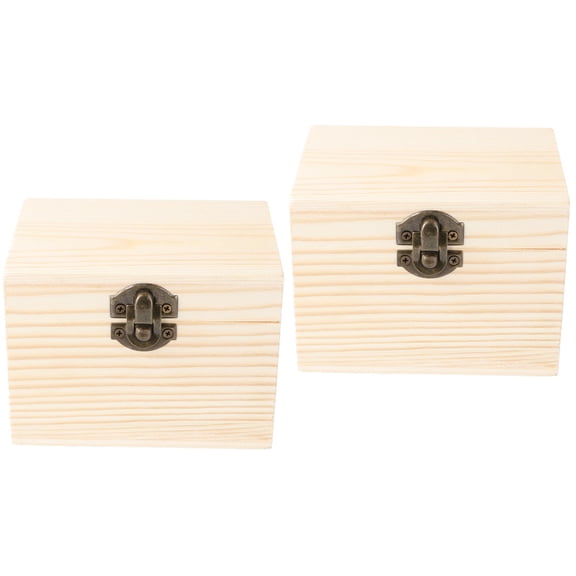 HOMEMAXS 2 pcs 6 Slots Wooden Essential Oil Bottle Case Nail Polish Box Aroma Accessories Container