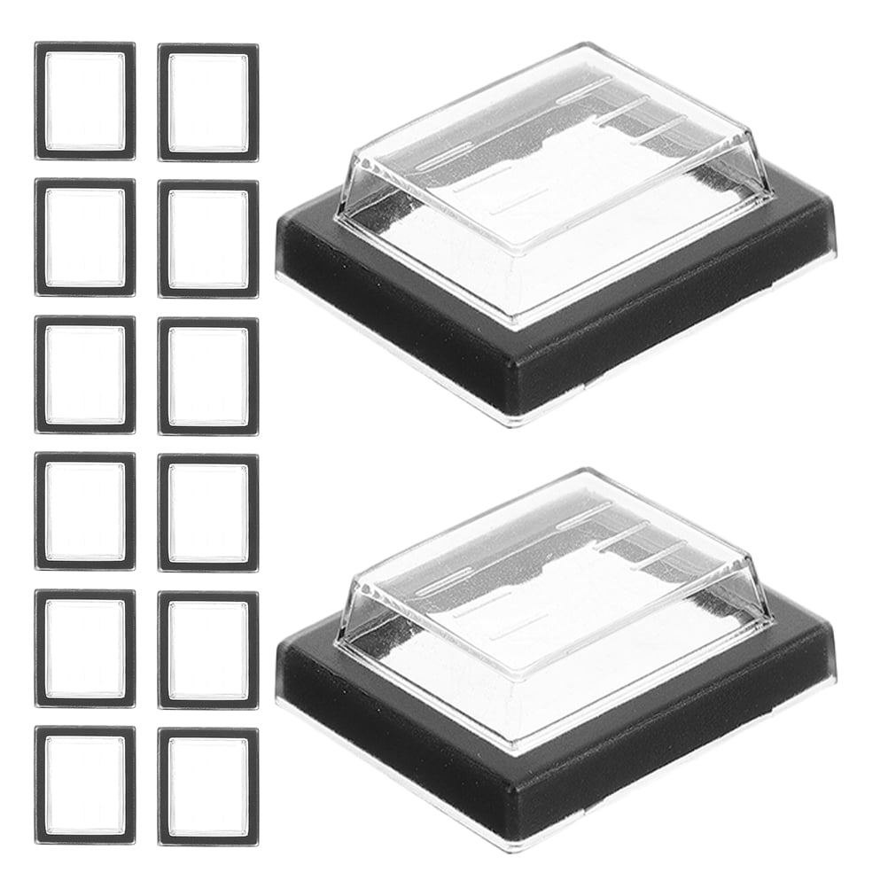 HOMEMAXS 20 Pcs Button Switch Guard Clip Decals Portable Man - Walmart.com
