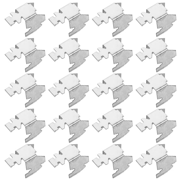 HOMEMAXS  20 Pcs File Cabinet Buckle Shelf Bracket Hardware Kitchen Cabinets Storage Shelves Heavy Duty